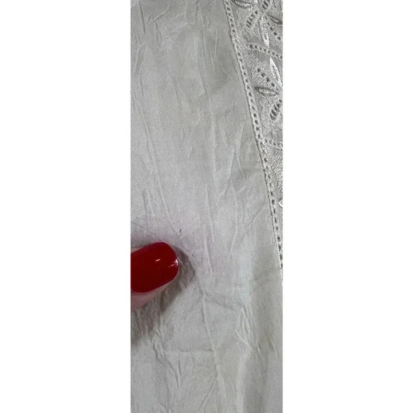 Johnny Was Blouse Tunic Embroidered Womens Size S Lace Boho - Picture 5 of 10